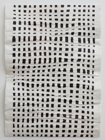 Terri Brooks - White Grid Browns