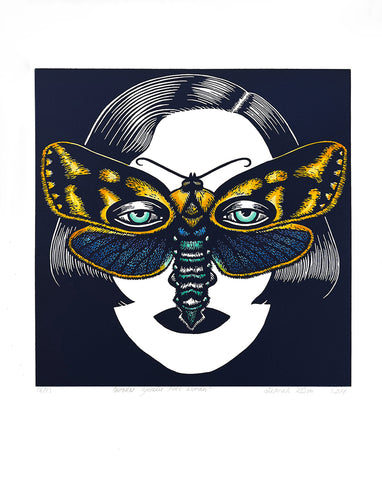 Deborah Klein - Cossodes lyonetii Moth Woman